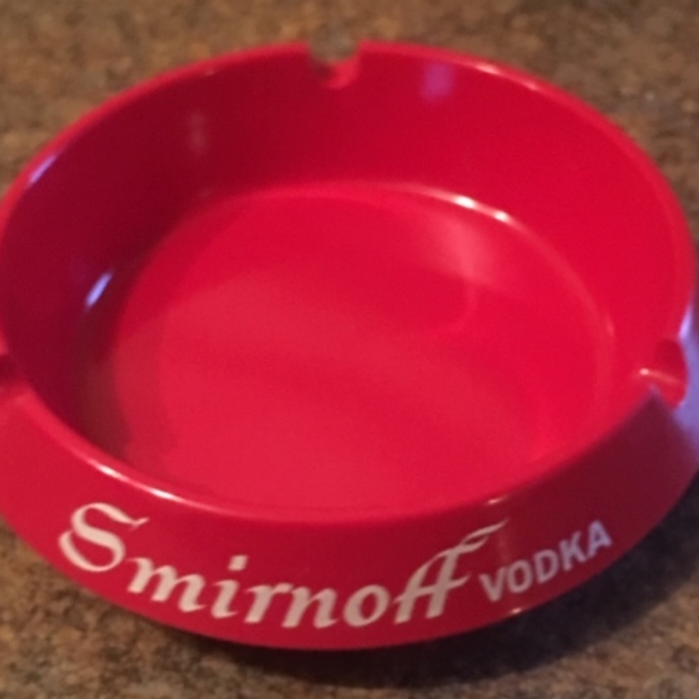 Vintage Smirnoff Ashtray
